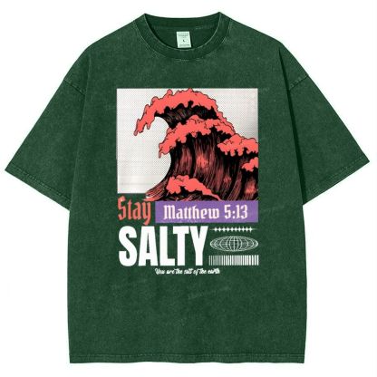 Salty Snowflake Vintage Washed T-Shirt