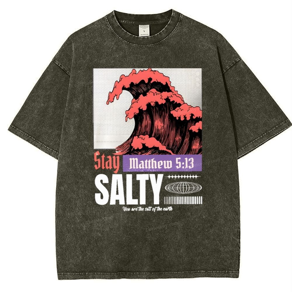 Salty Snowflake Vintage Washed T-Shirt