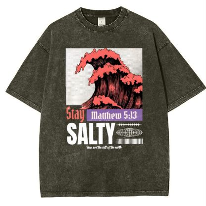 Salty Snowflake Vintage Washed T-Shirt