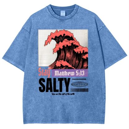 Salty Snowflake Vintage Washed T-Shirt