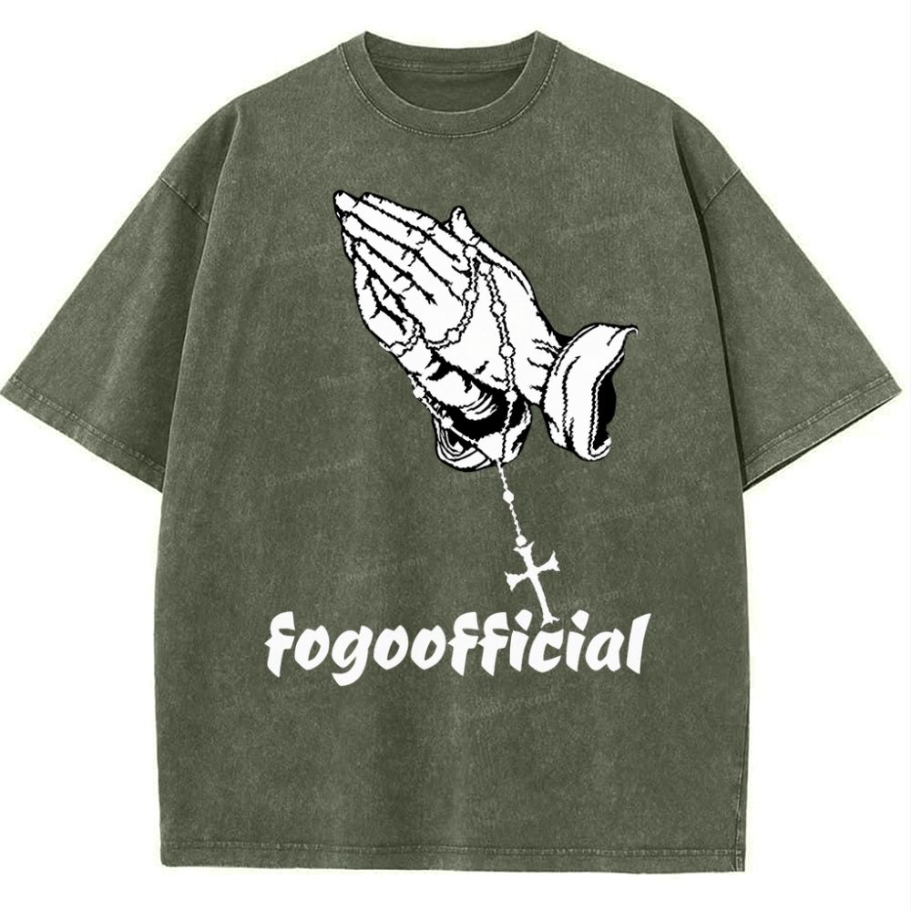 Fogo Official Snowflake Vintage Washed T-Shirt