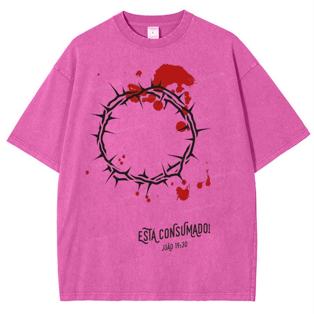 Esta Consumado Snowflake Vintage Washed T-Shirt