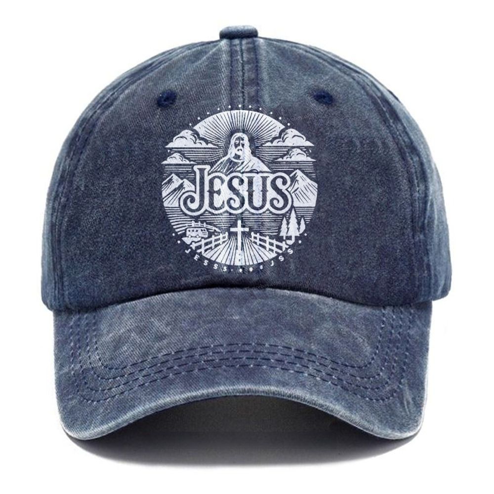 Jesus Christian Vintage Washed Cap