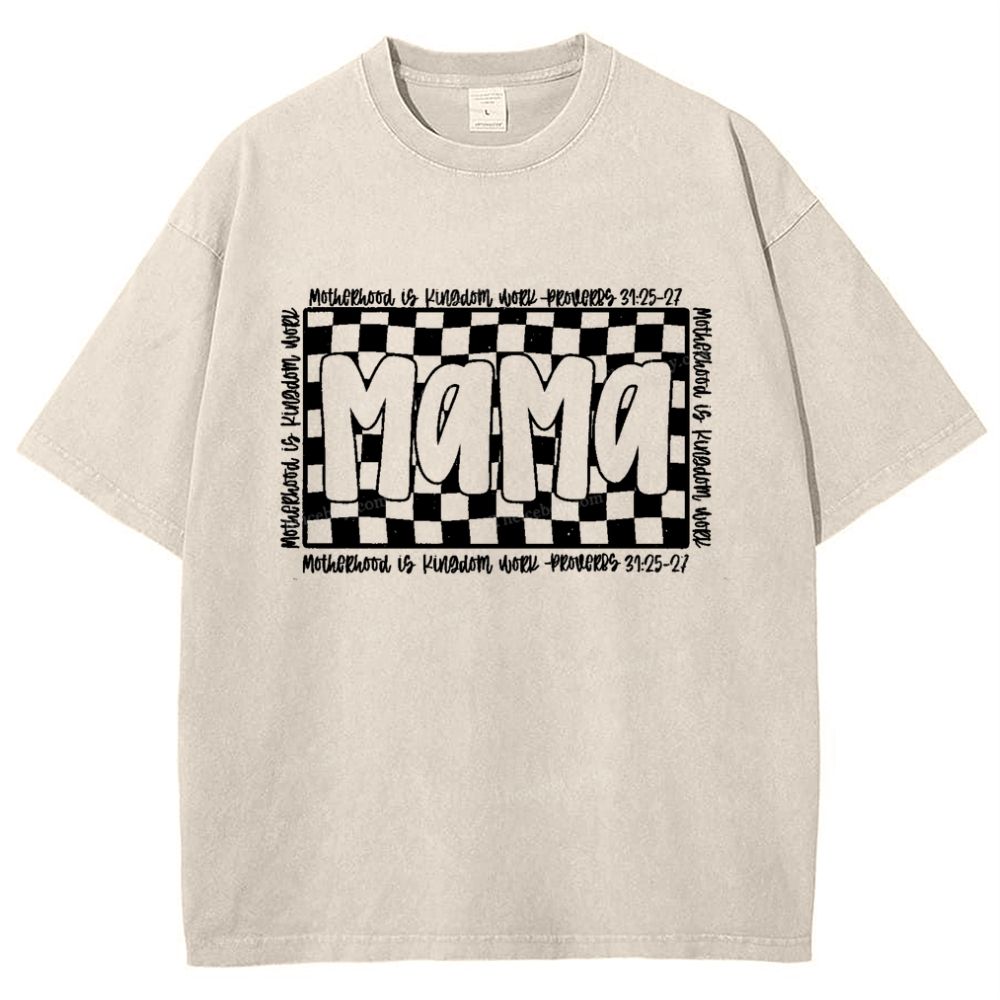 Pray for mom Mother's Day Christ Washed T-Shirt