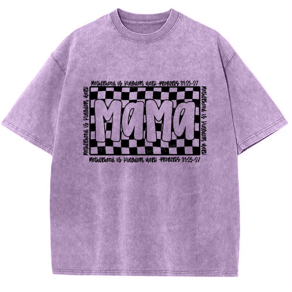 Pray for mom Mother's Day Christ Washed T-Shirt