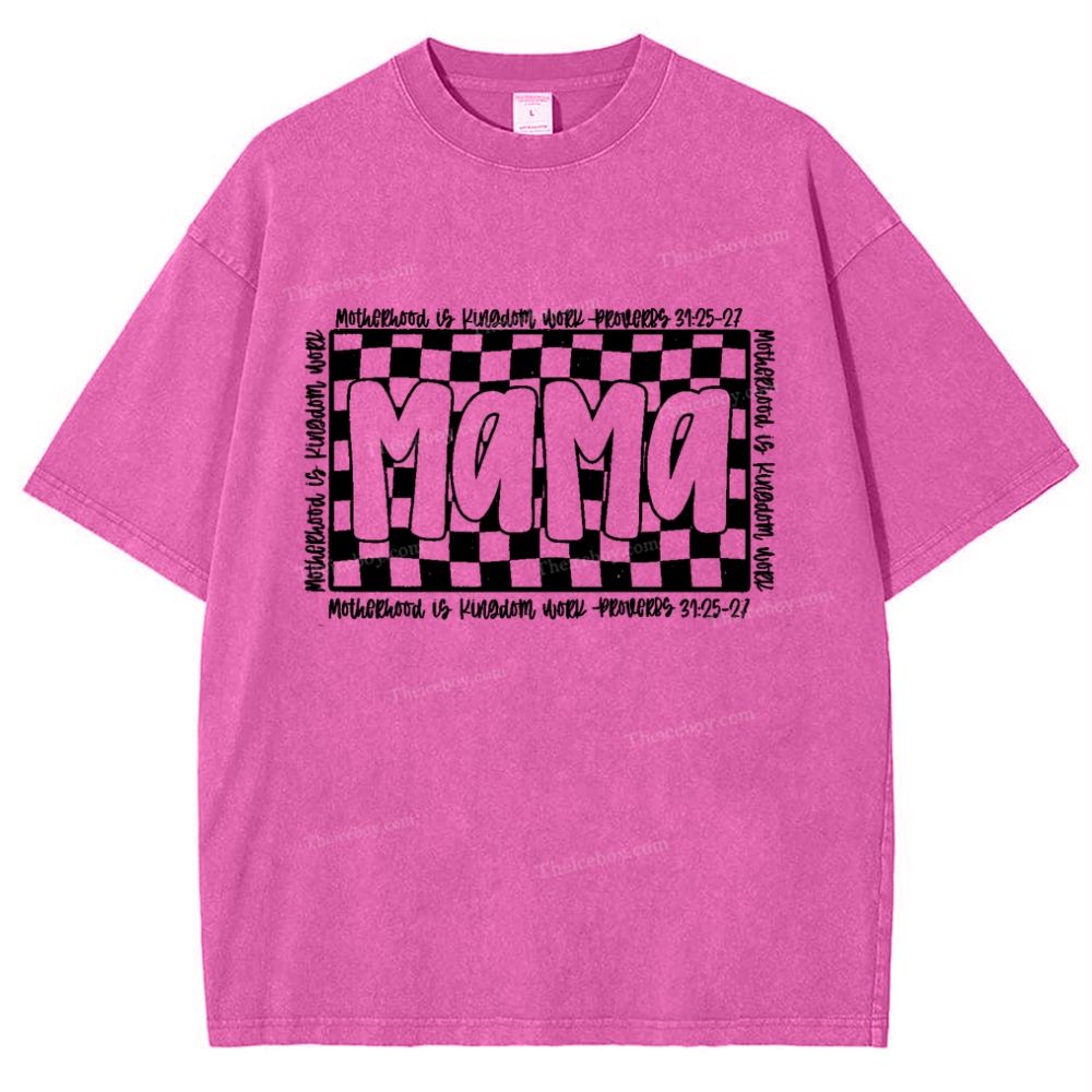 Pray for mom Mother's Day Christ Washed T-Shirt