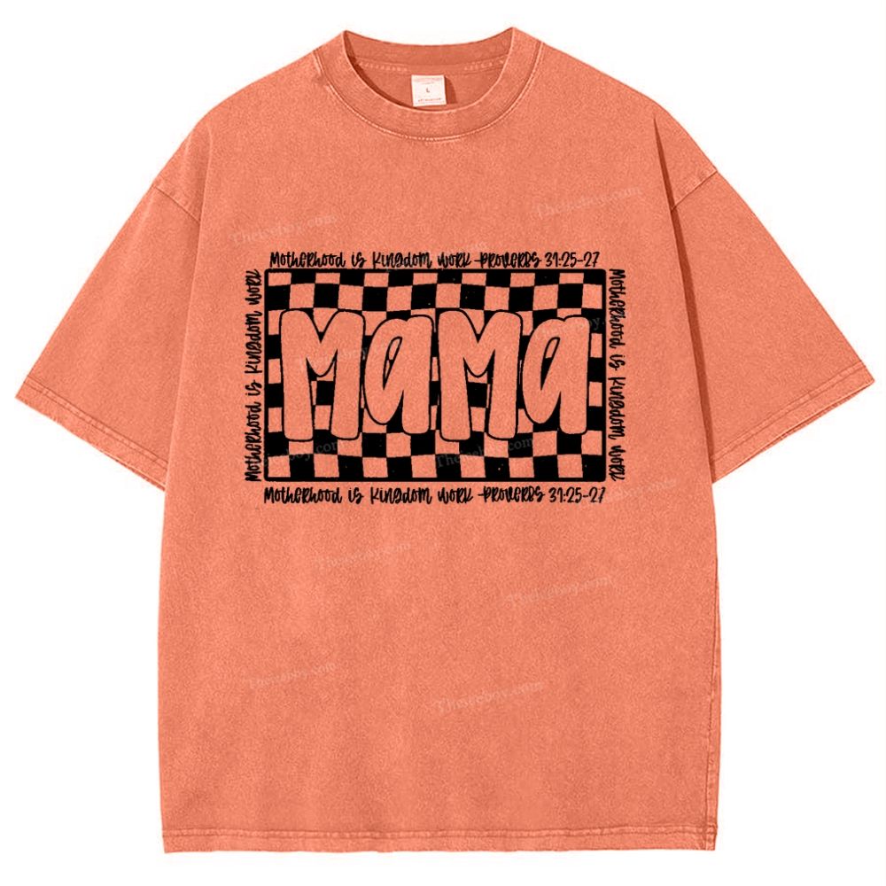 Pray for mom Mother's Day Christ Washed T-Shirt