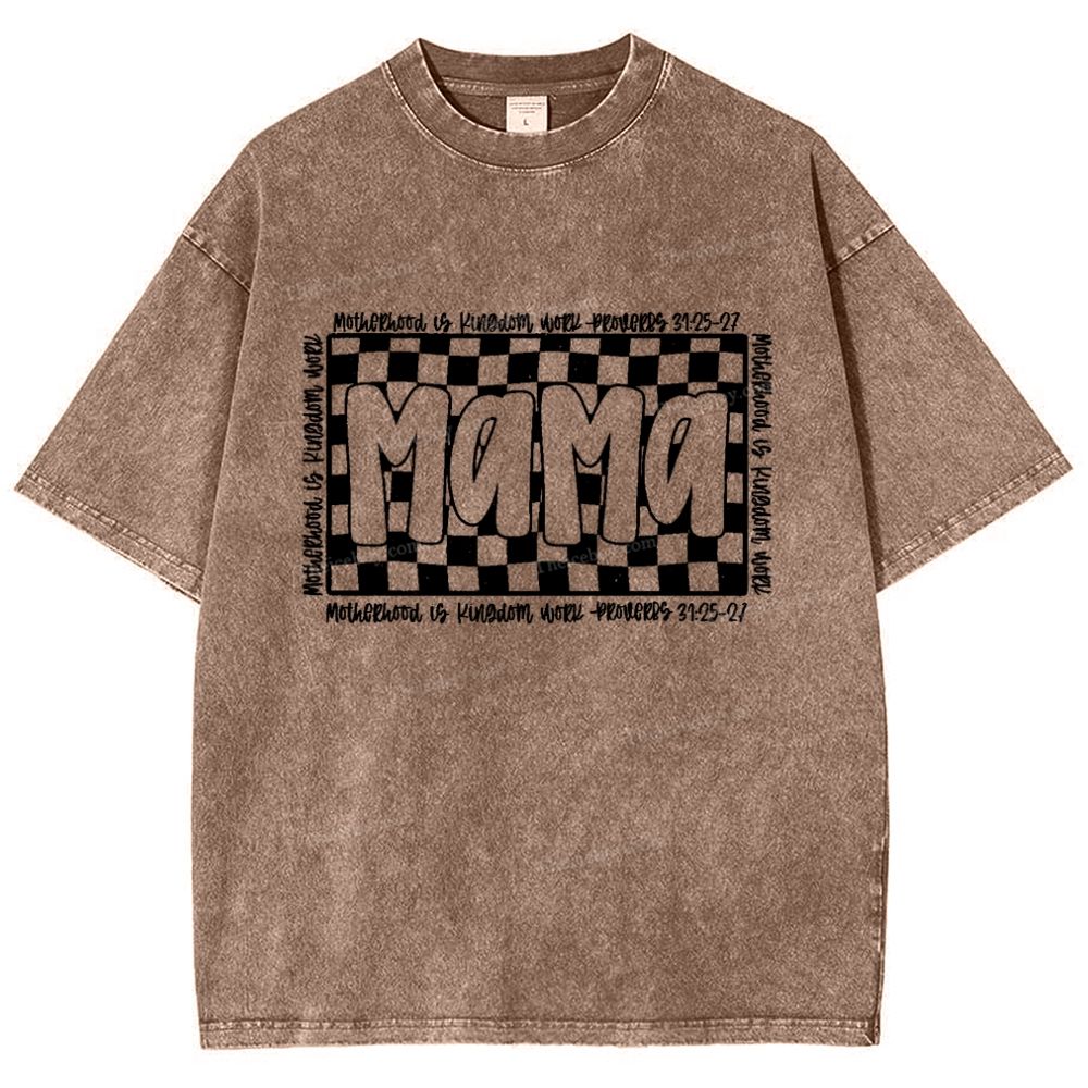 Pray for mom Mother's Day Christ Washed T-Shirt