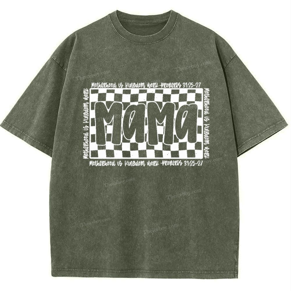 Pray for mom Mother's Day Christ Washed T-Shirt