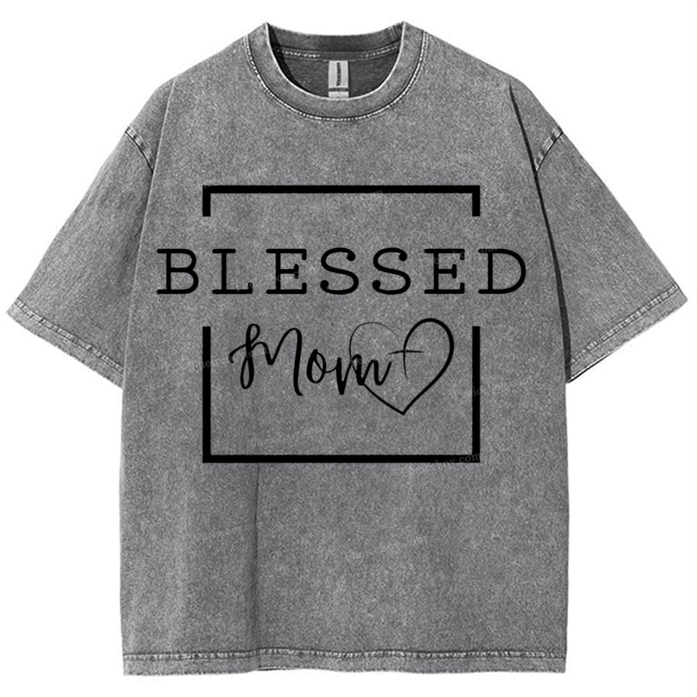 Blessings to Mom Mother's Day Christ Washed T-Shirt