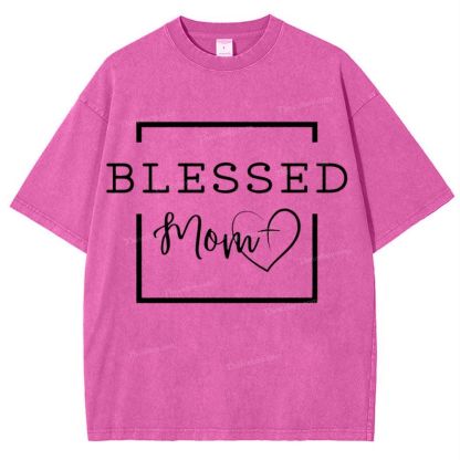 Blessings to Mom Mother's Day Christ Washed T-Shirt