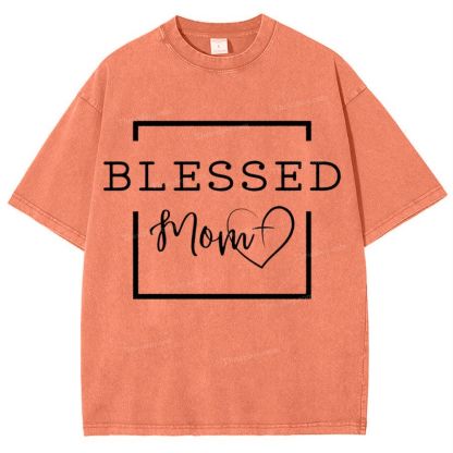 Blessings to Mom Mother's Day Christ Washed T-Shirt