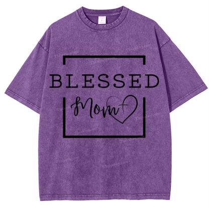 Blessings to Mom Mother's Day Christ Washed T-Shirt