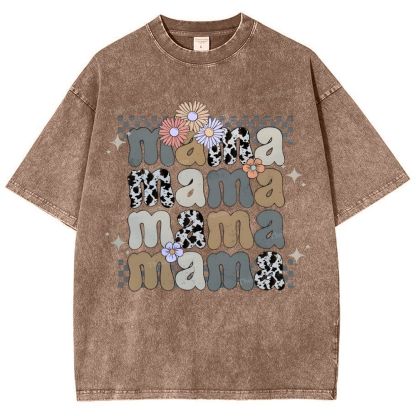 MAMA Mother's Day Christ Washed T-Shirt