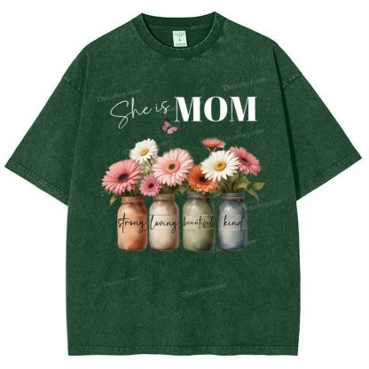 Snowflake Vintage Cotton T-Shirt 2503006257