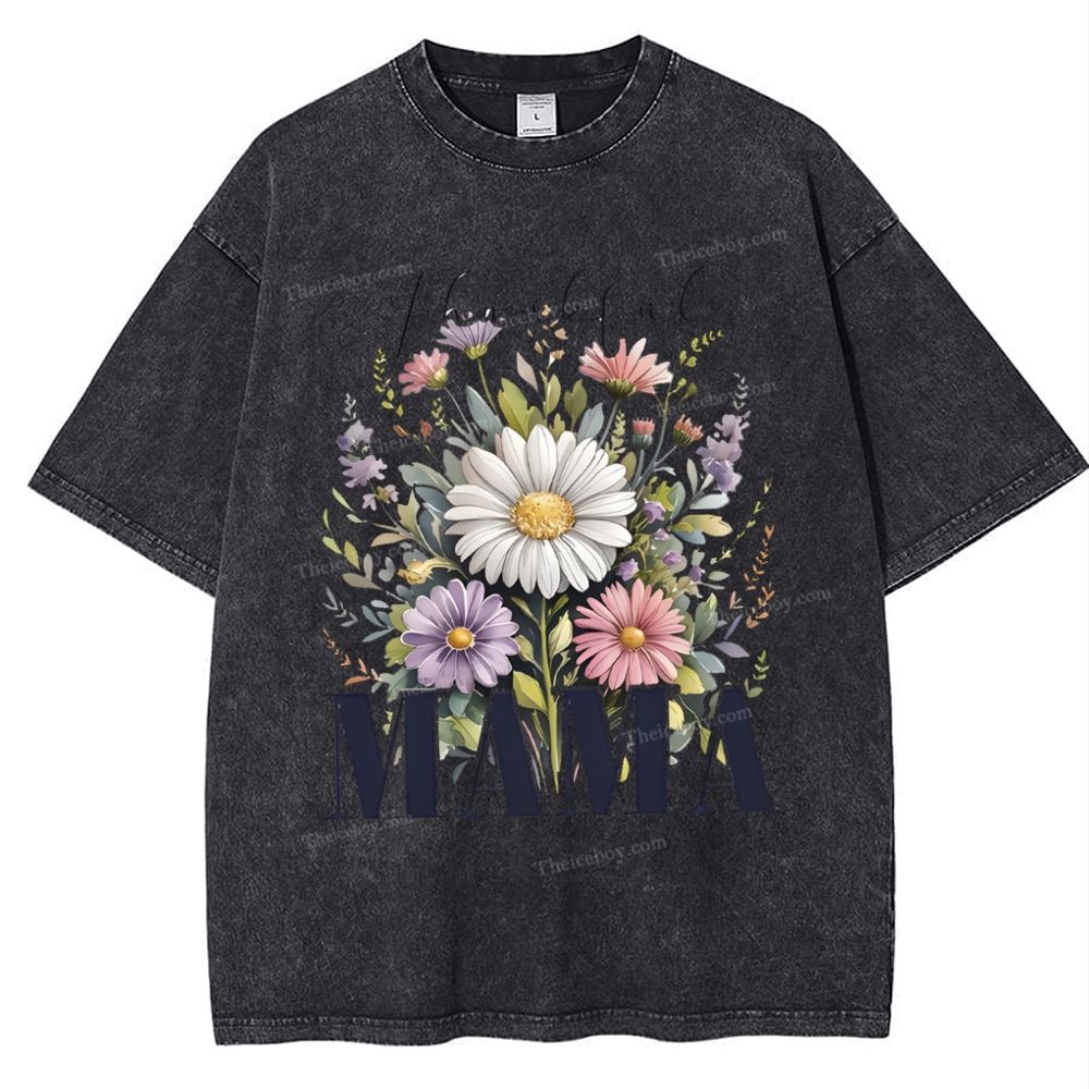 Pray For Mom Mother's Day Christ Washed T-Shirt