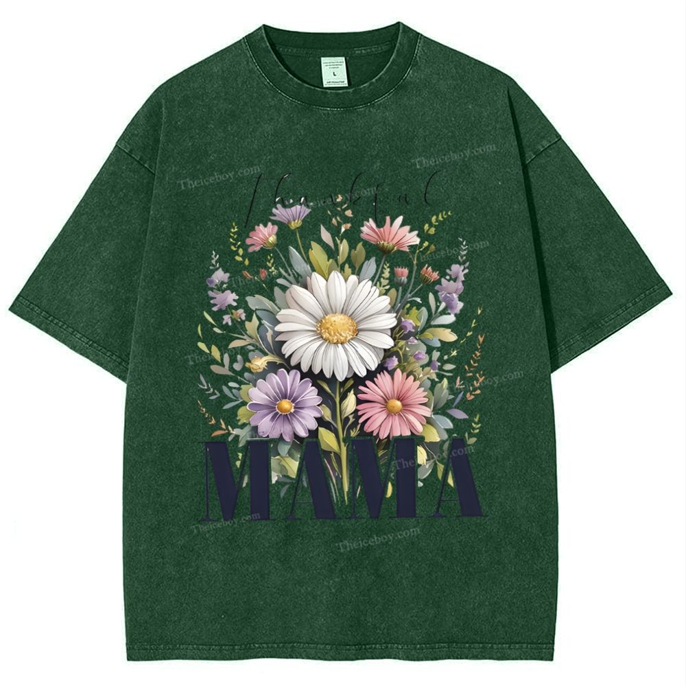 Pray For Mom Mother's Day Christ Washed T-Shirt