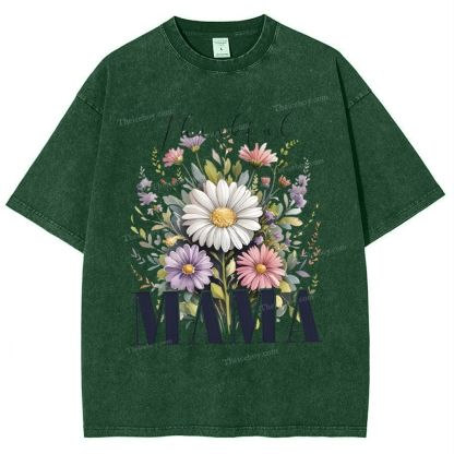 Pray For Mom Mother's Day Christ Washed T-Shirt