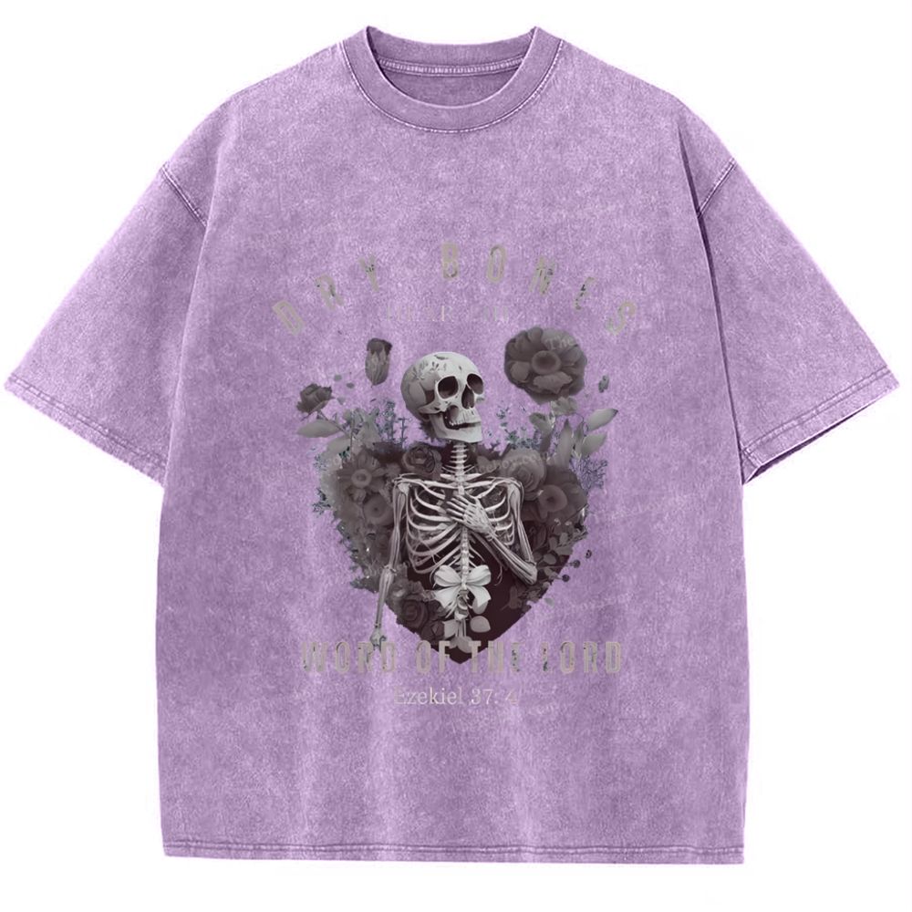 Word Of The Lord Snowflake Vintage Washed T-Shirt