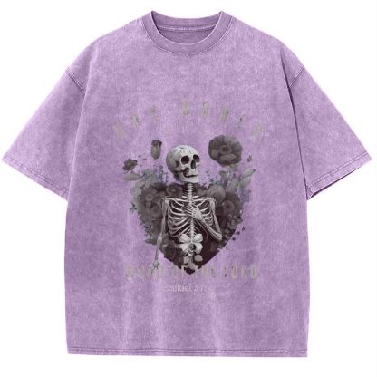 Word Of The Lord Snowflake Vintage Washed T-Shirt