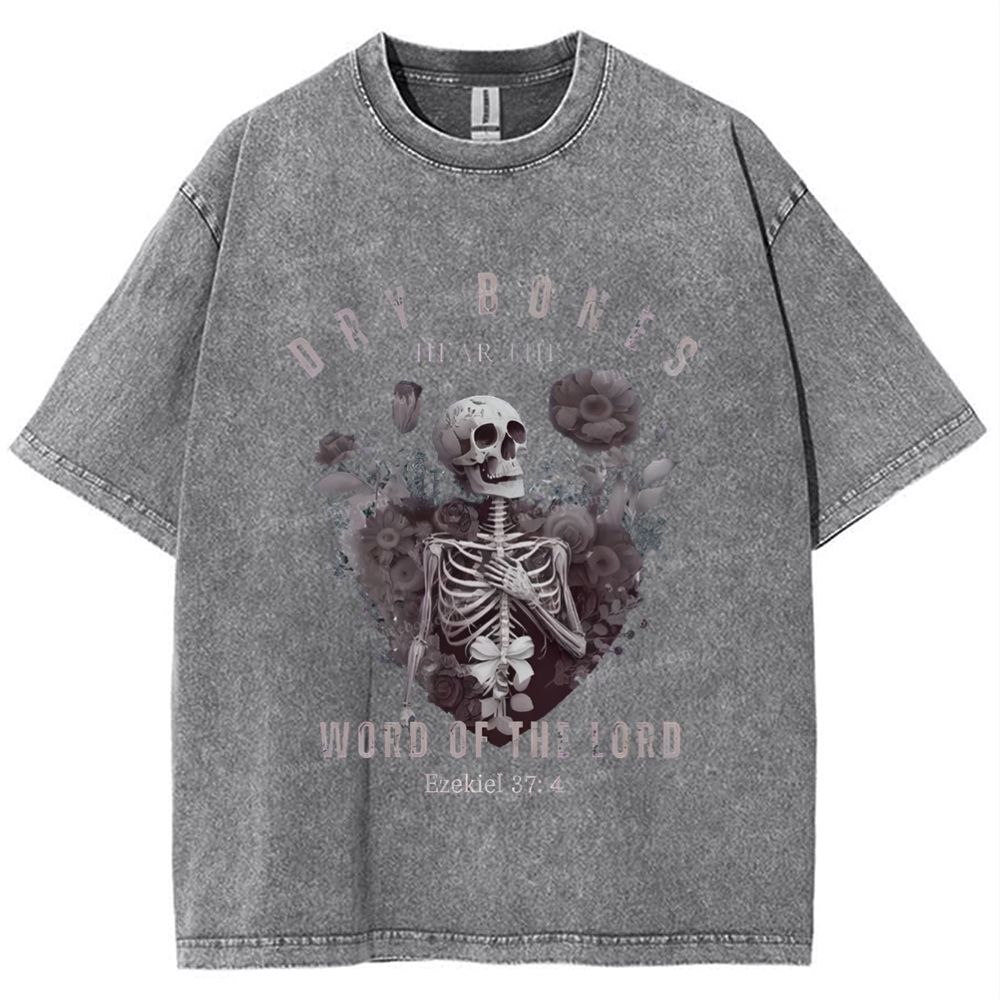 Word Of The Lord Snowflake Vintage Washed T-Shirt