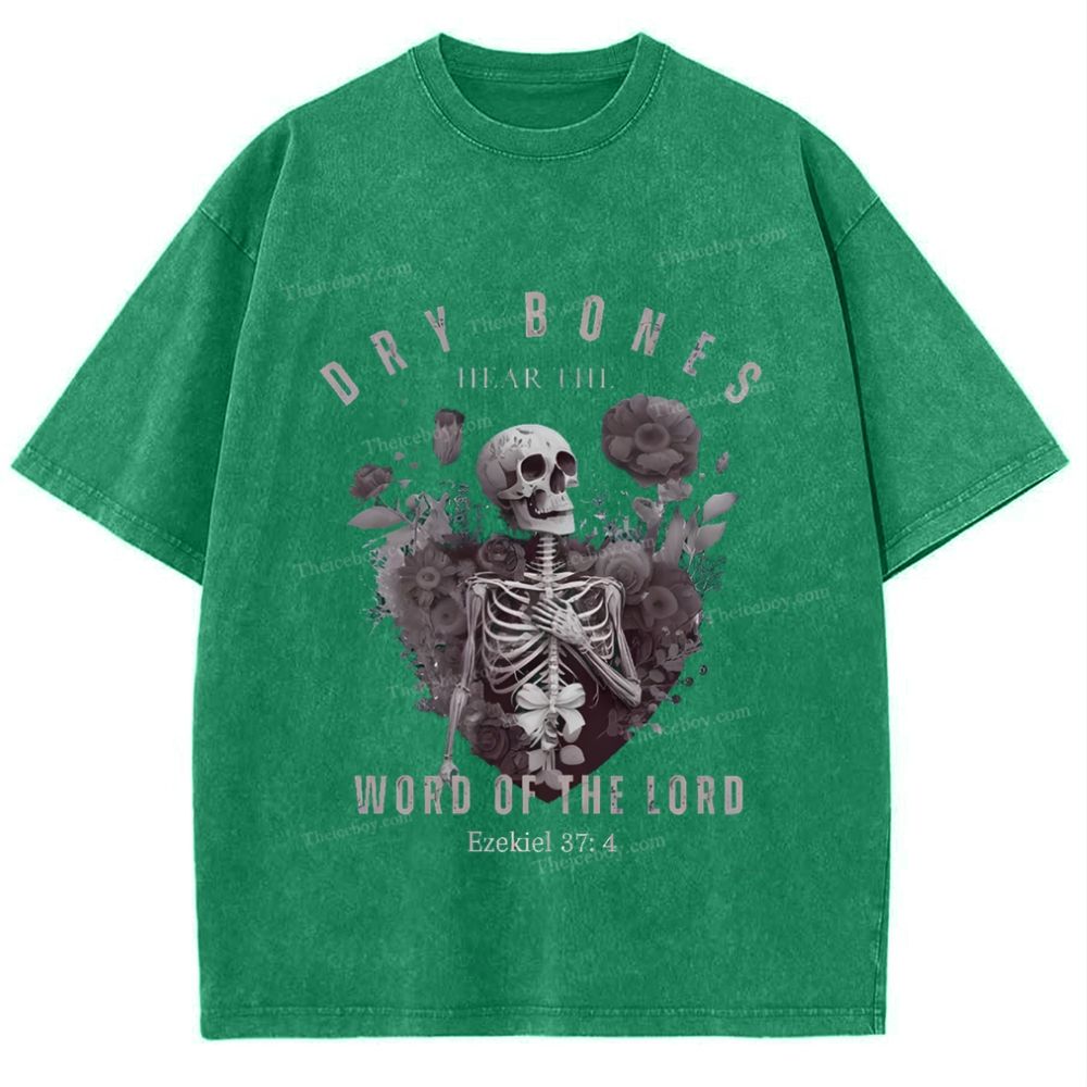 Word Of The Lord Snowflake Vintage Washed T-Shirt