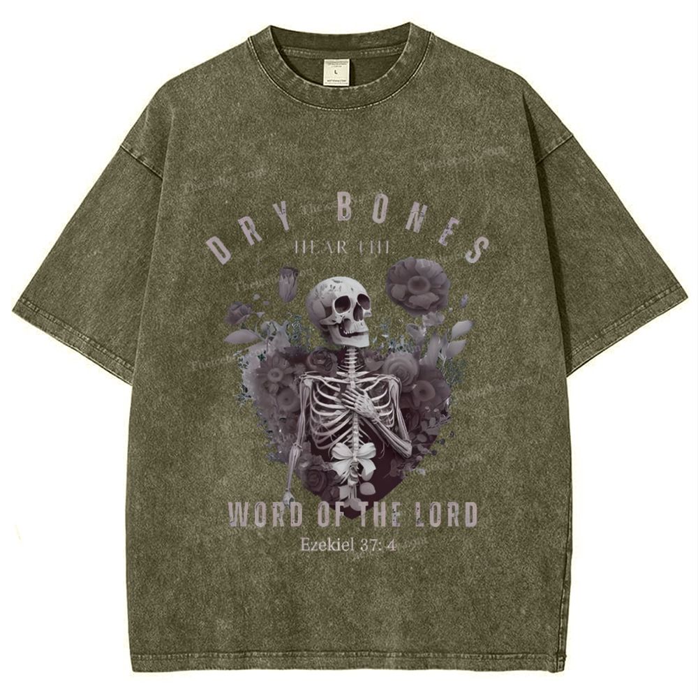 Word Of The Lord Snowflake Vintage Washed T-Shirt