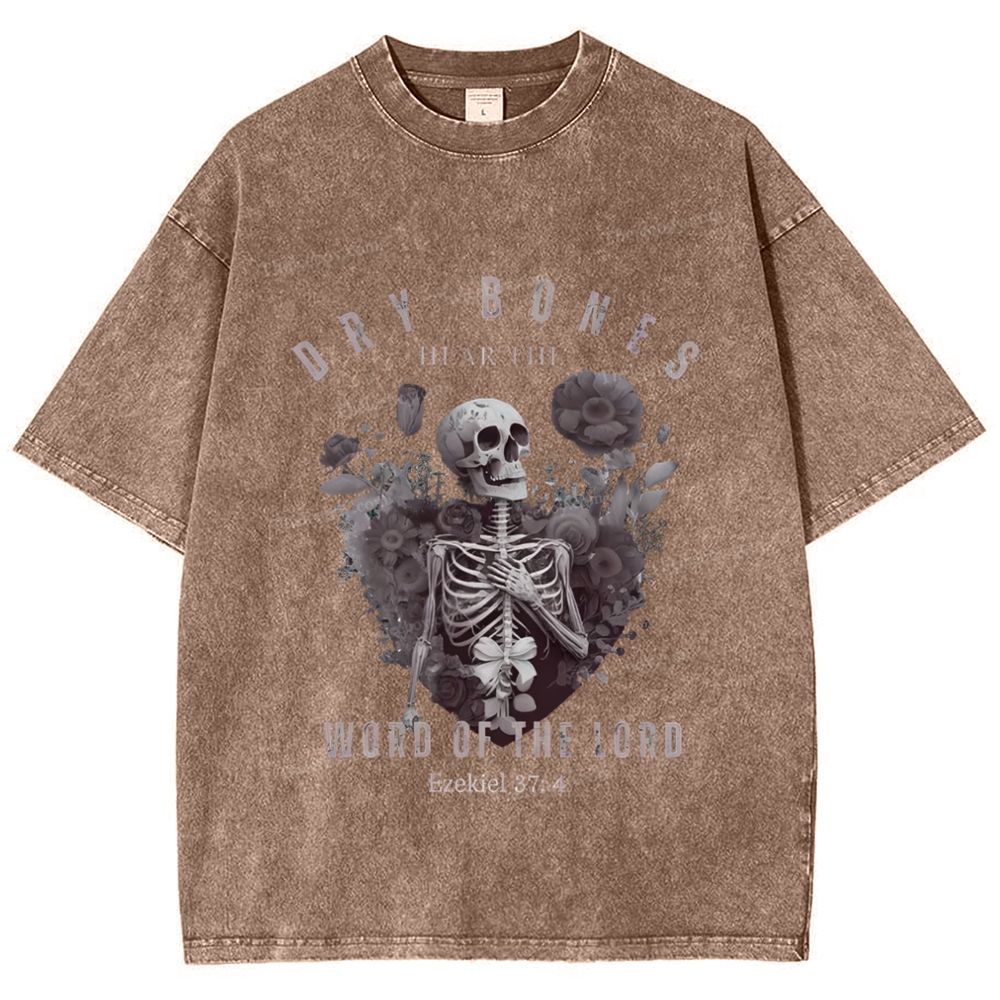 Word Of The Lord Snowflake Vintage Washed T-Shirt