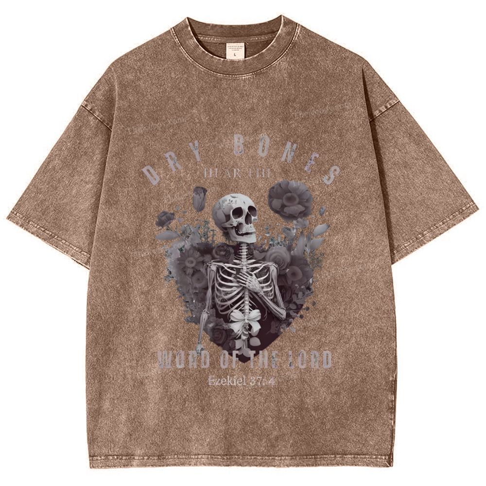 Word Of The Lord Snowflake Vintage Washed T-Shirt