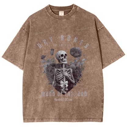 Word Of The Lord Snowflake Vintage Washed T-Shirt