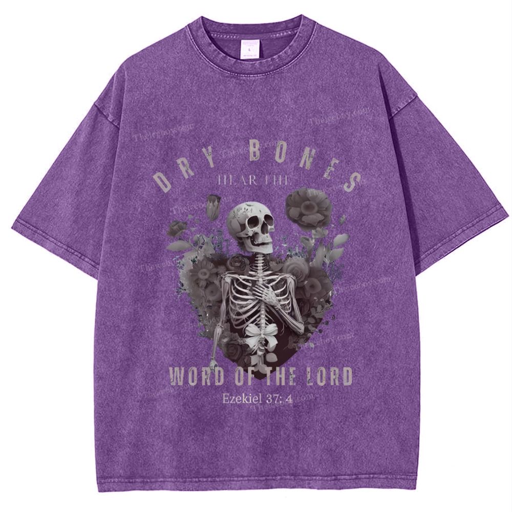 Word Of The Lord Snowflake Vintage Washed T-Shirt