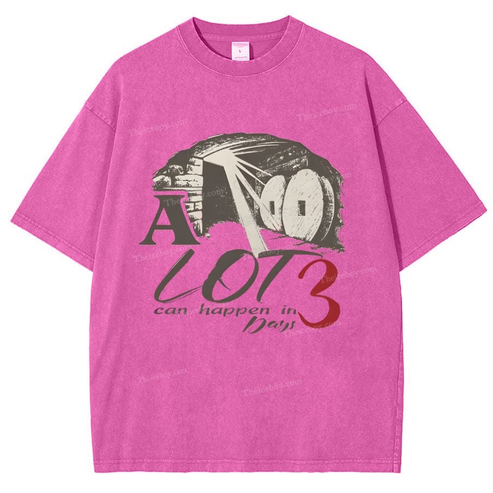 Original Rolling Stone Christ Snowflake Vintage Washed T-Shirt