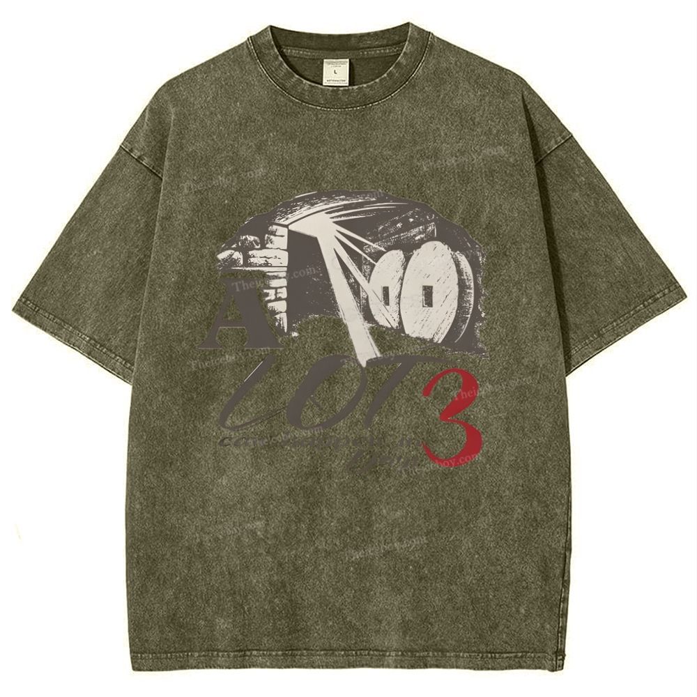 Original Rolling Stone Christ Snowflake Vintage Washed T-Shirt