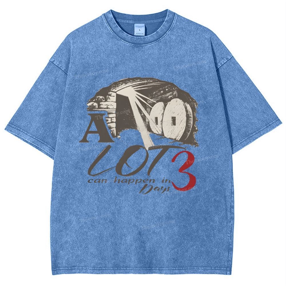 Original Rolling Stone Christ Snowflake Vintage Washed T-Shirt