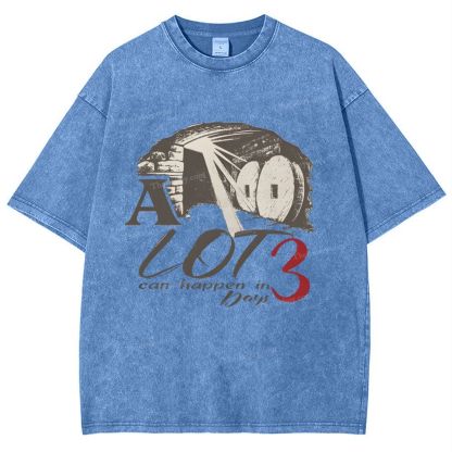 Original Rolling Stone Christ Snowflake Vintage Washed T-Shirt