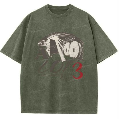 Original Rolling Stone Christ Snowflake Vintage Washed T-Shirt