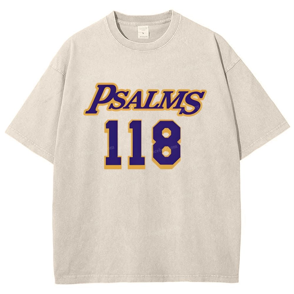 Faith Over Fear Snowflake Vintage Washed T-Shirt