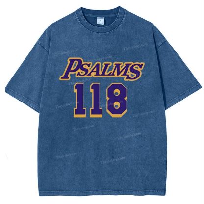 Faith Over Fear Snowflake Vintage Washed T-Shirt