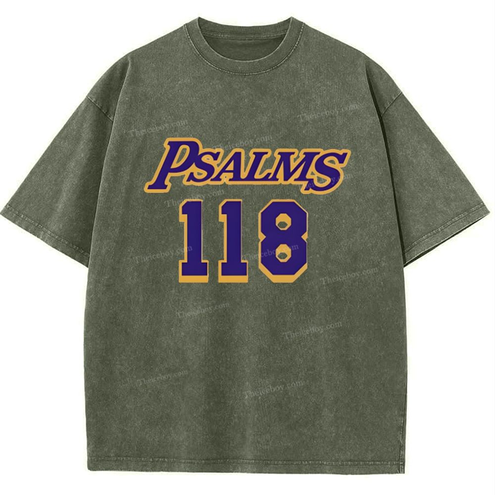 Faith Over Fear Snowflake Vintage Washed T-Shirt