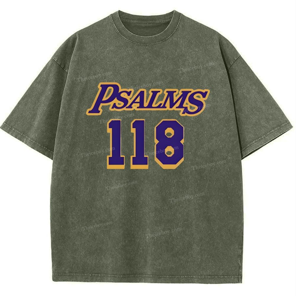 Faith Over Fear Snowflake Vintage Washed T-Shirt