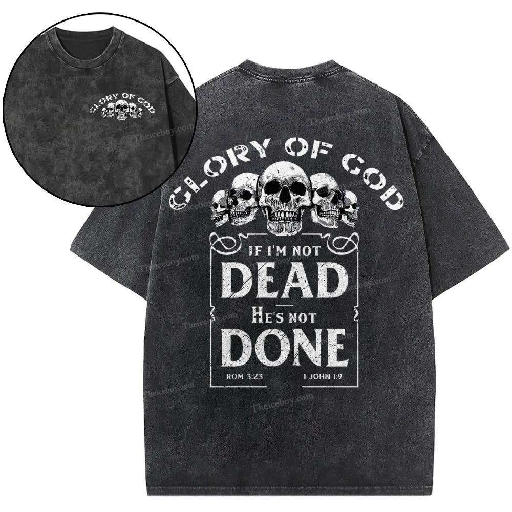 Glory Of God Snowflake Vintage Washed T-Shirt
