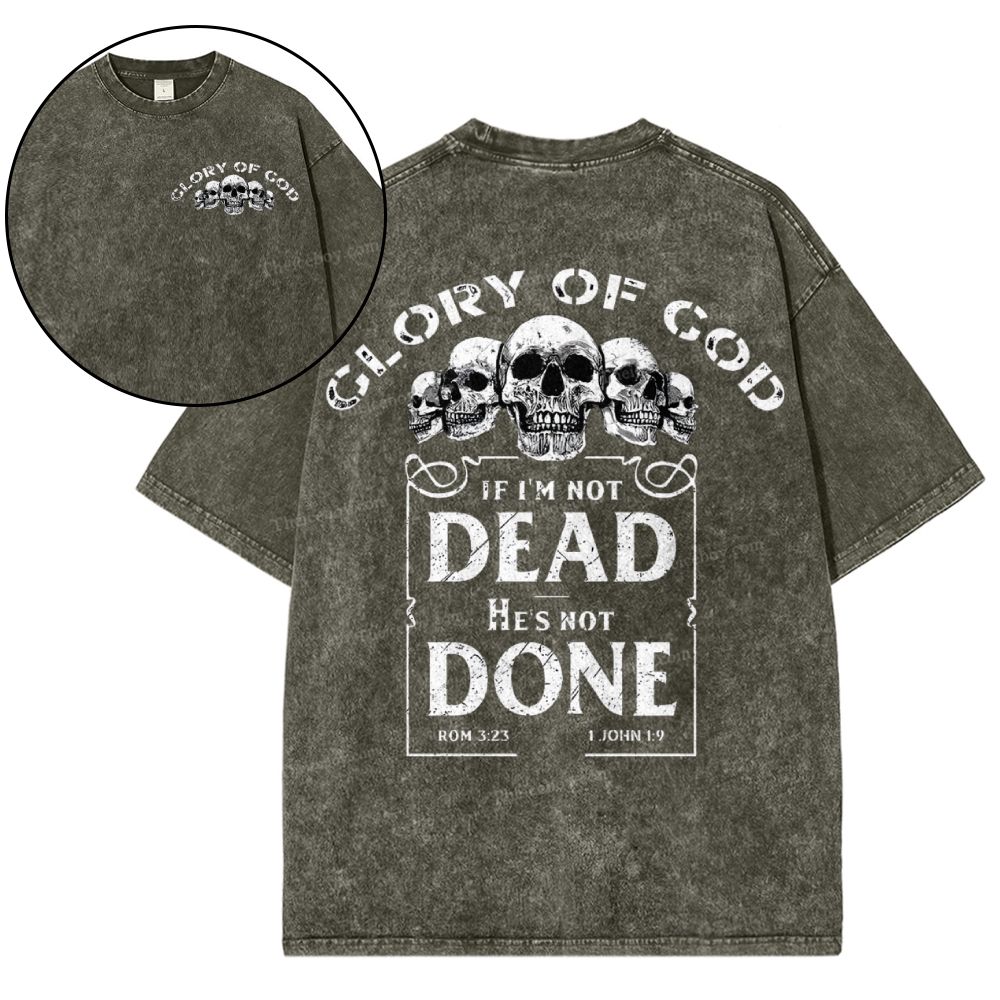 Glory Of God Snowflake Vintage Washed T-Shirt