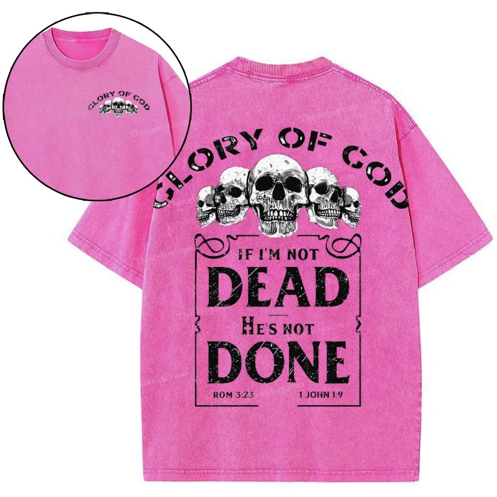 Glory Of God Snowflake Vintage Washed T-Shirt