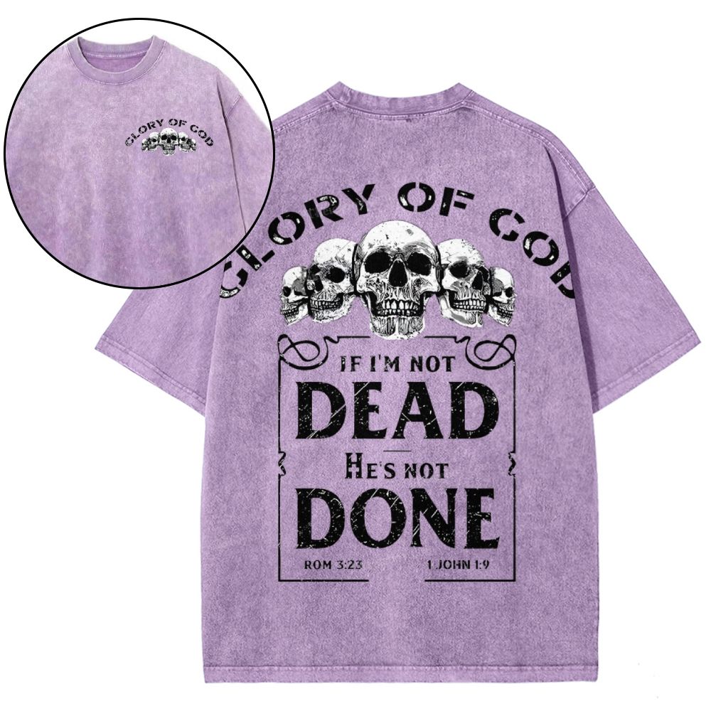 Glory Of God Snowflake Vintage Washed T-Shirt