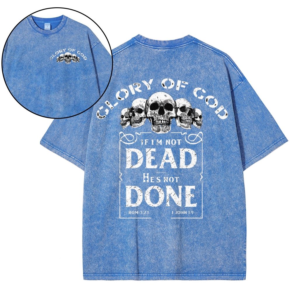 Glory Of God Snowflake Vintage Washed T-Shirt