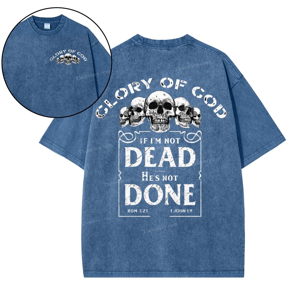 Glory Of God Snowflake Vintage Washed T-Shirt