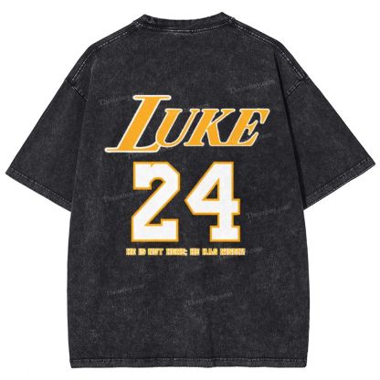 He Is Rizzin Snowflake Vintage Washed T-Shirt