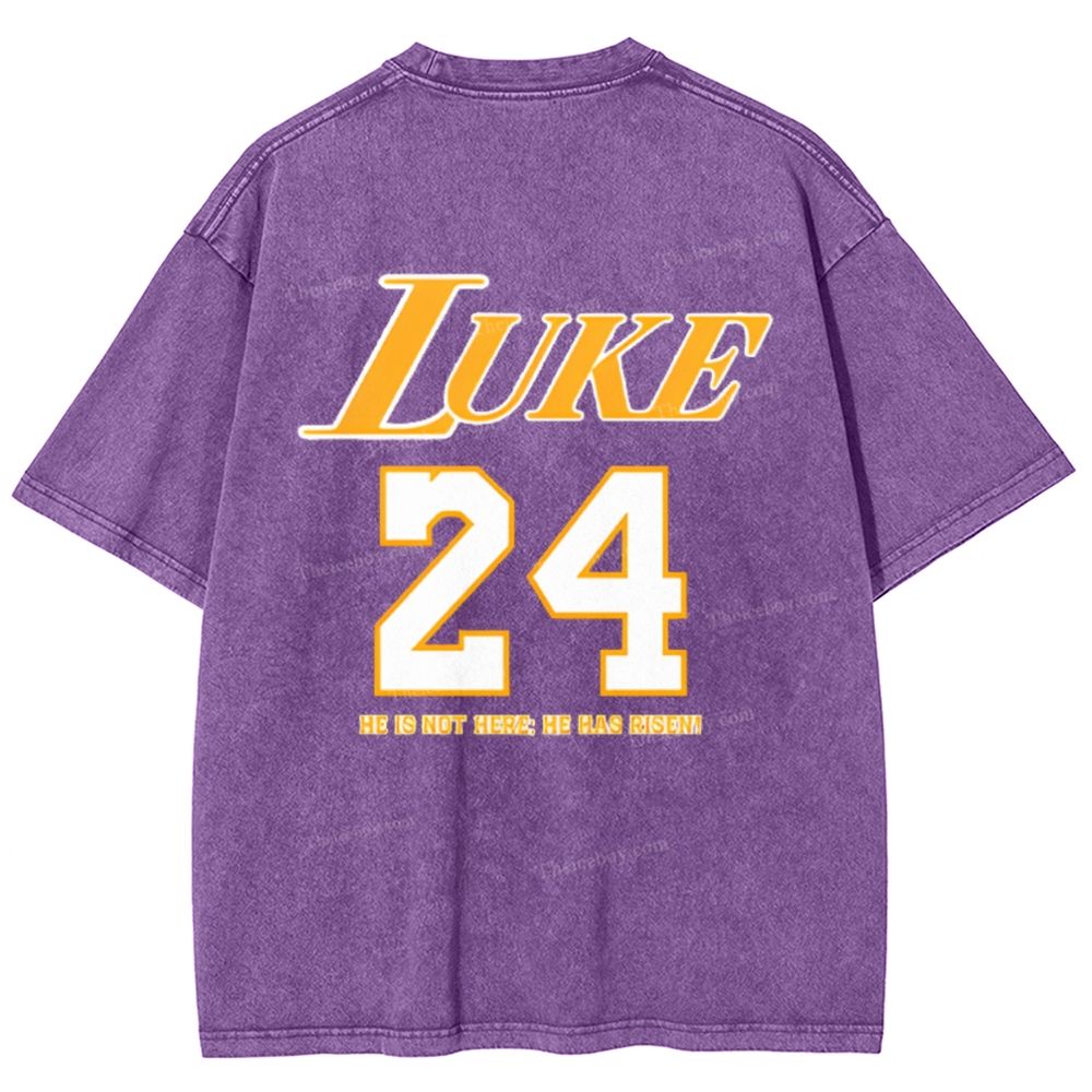 He Is Rizzin Snowflake Vintage Washed T-Shirt