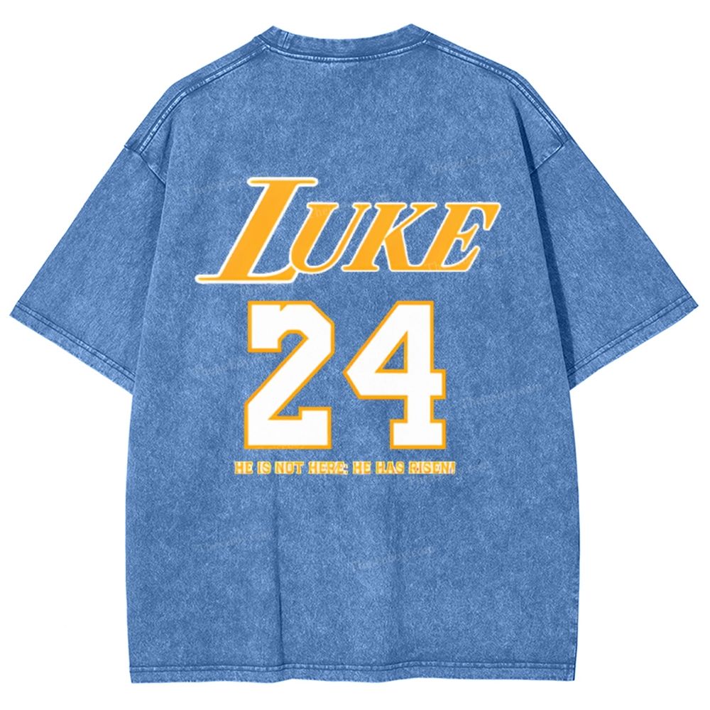 He Is Rizzin Snowflake Vintage Washed T-Shirt