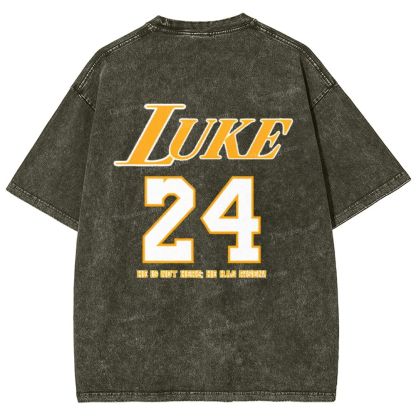 He Is Rizzin Snowflake Vintage Washed T-Shirt